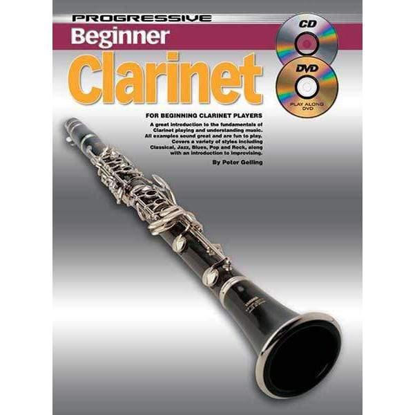 Progressive Beginner Clarinet Book/CD/DVD-Progressive-Infinite Music