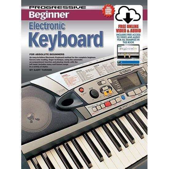 Progressive Beginner Electronic Keyboard Book/Online Video and Audio-Progressive-Infinite Music