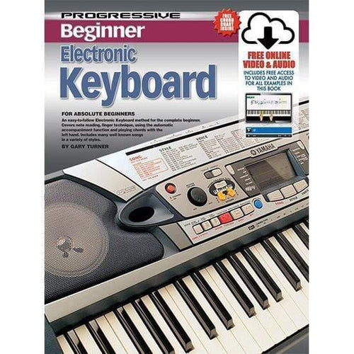 Progressive Beginner Electronic Keyboard Book/Online Video and Audio-Progressive-Infinite Music