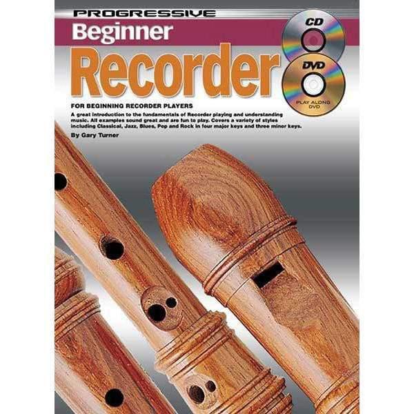 Progressive Beginner Recorder Book/CD/DVD-Progressive-Infinite Music