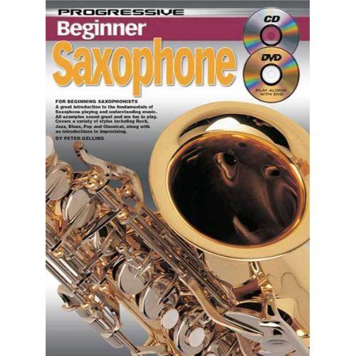 Progressive Beginner Saxophone Small Book/DVD-Progressive-Infinite Music