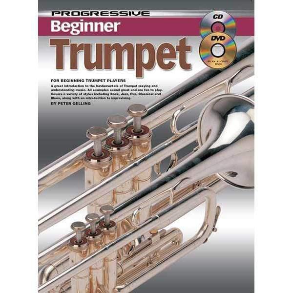 Progressive Beginner Trumpet Book/CD/DVD-Progressive-Infinite Music