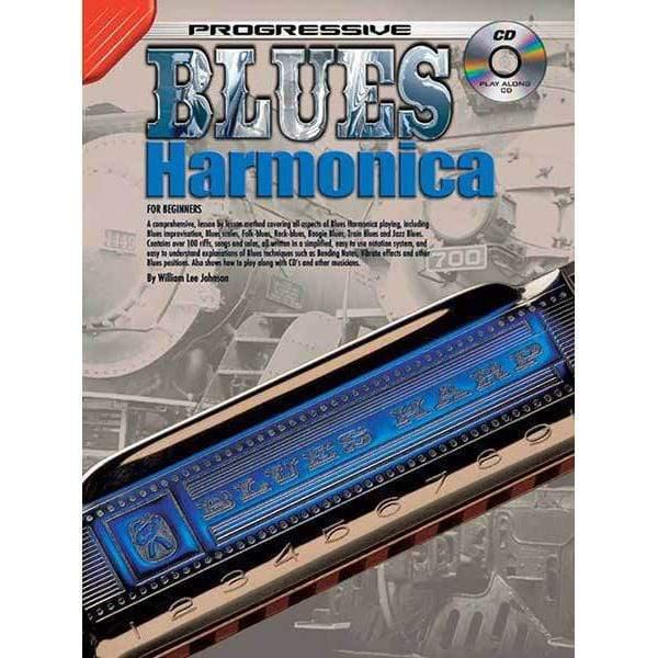 Progressive Blues Harmonica Book/CD-Progressive-Infinite Music