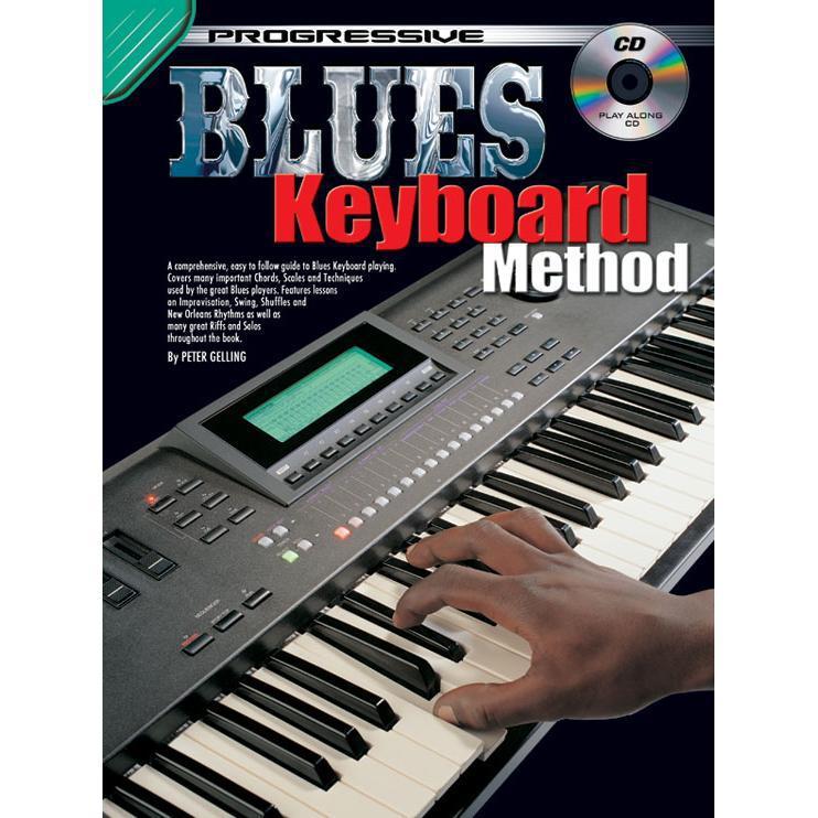 Progressive Blues Keyboard Method Bk/CD-Progressive-Infinite Music
