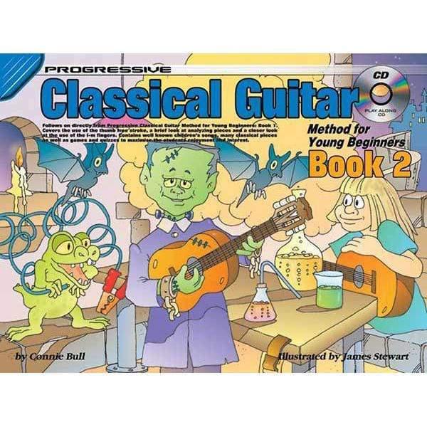 Progressive Classical Guitar Method 2 for Young Beginners Book/CD-Progressive-Infinite Music