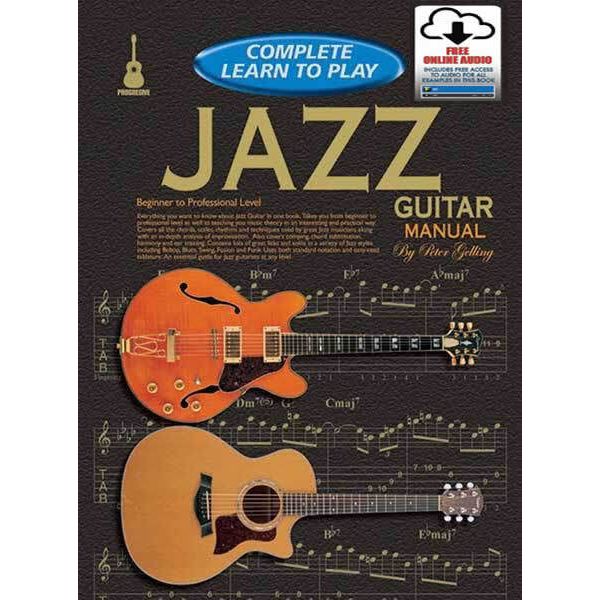 Progressive Complete Learn To Play Jazz Guitar Book with Online Audio-Progressive-Infinite Music