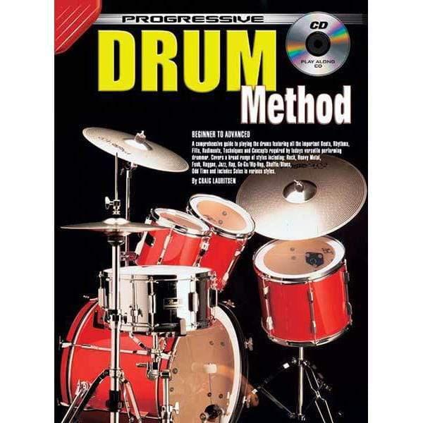 Progressive Drum Method Book/CD-Progressive-Infinite Music