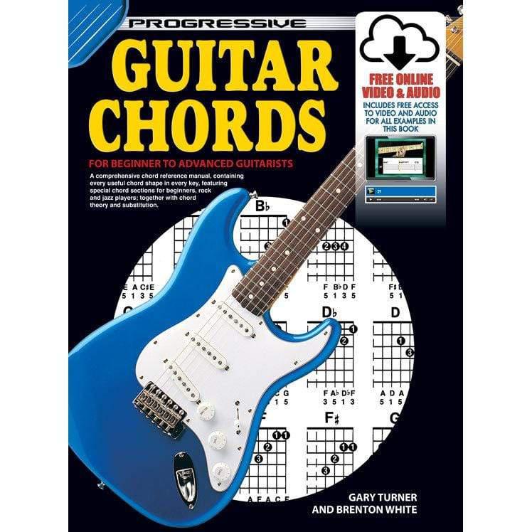 Progressive Guitar Chords Book/Online Video & Audio-Progressive-Infinite Music