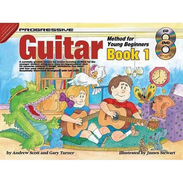 Progressive Guitar Method 1 for Young Beginners Book/CD/DVD-Progressive-Infinite Music