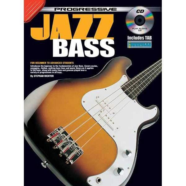 Progressive Jazz Bass Book/CD-Progressive-Infinite Music