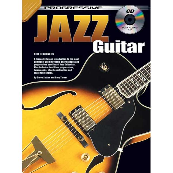 Progressive Jazz Guitar Book and CD-Progressive-Infinite Music