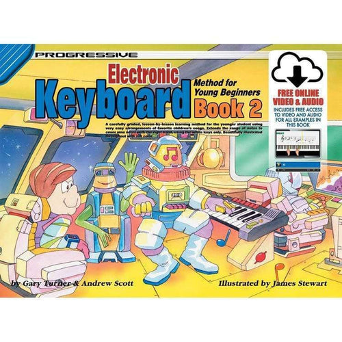 Progressive Keyboard Book 2 for Young Beginners Book-Progressive-Infinite Music