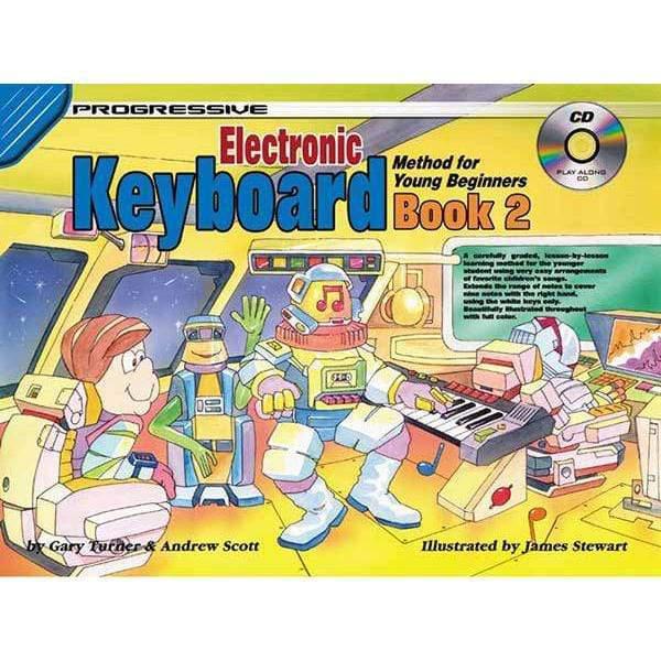 Progressive Keyboard Book 2 for Young Beginners Book/CD-Progressive-Infinite Music