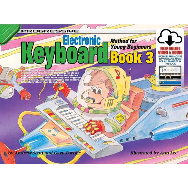 Progressive Keyboard Book 3 for Young Beginners Book-Progressive-Infinite Music