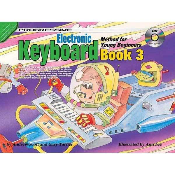 Progressive Keyboard Book 3 for Young Beginners Book/CD-Progressive-Infinite Music