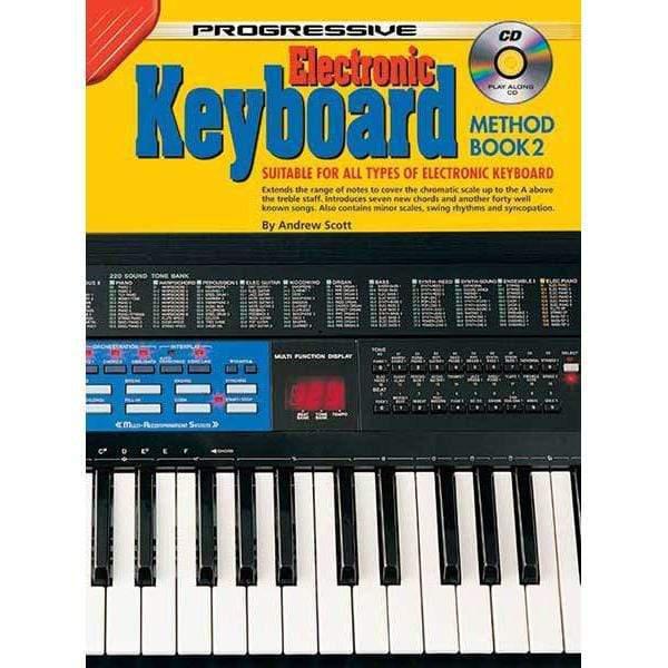 Progressive Keyboard Method 2 Book/CD-Progressive-Infinite Music