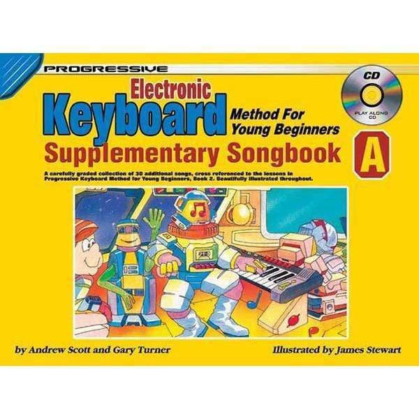 Progressive Keyboard Method for Young Beginners Supplementary Songbook A Book/CD-Progressive-Infinite Music