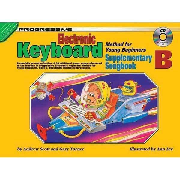 Progressive Keyboard Method for Young Beginners Supplementary Songbook B Book/CD-Progressive-Infinite Music