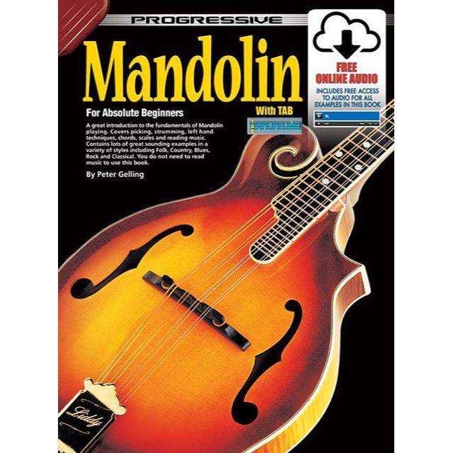 Progressive Mandolin for Beginners Book with Online Video and Audio-Progressive-Infinite Music