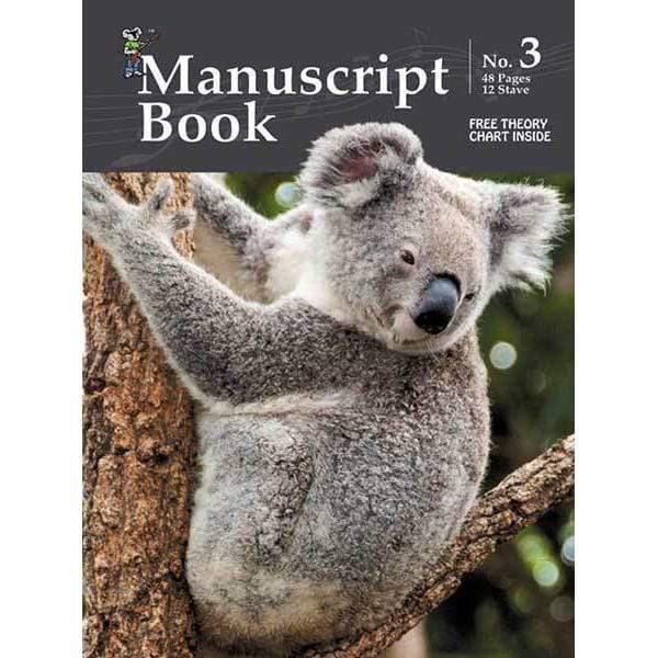 Progressive Manuscript Book 3 Stapled - 48-Pages/12 Stave-Progressive-Infinite Music