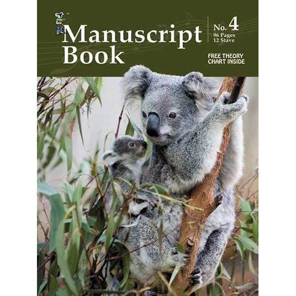 Progressive Manuscript Book 4 Wirebound - 96-Pages/12 Stave-Progressive-Infinite Music