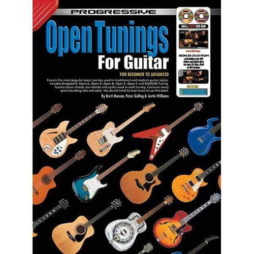 Progressive Open Tunings for Guitar Book-Progressive-Infinite Music