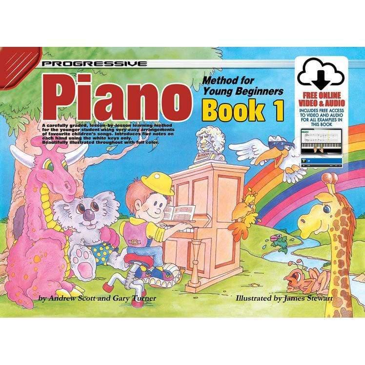 Progressive Piano Book 1 for Young Beginners Book-Progressive-Infinite Music