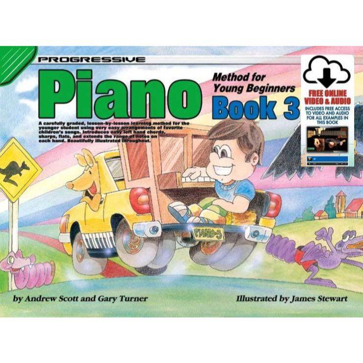 Progressive Piano Book 3 for Young Beginners Book-Progressive-Infinite Music