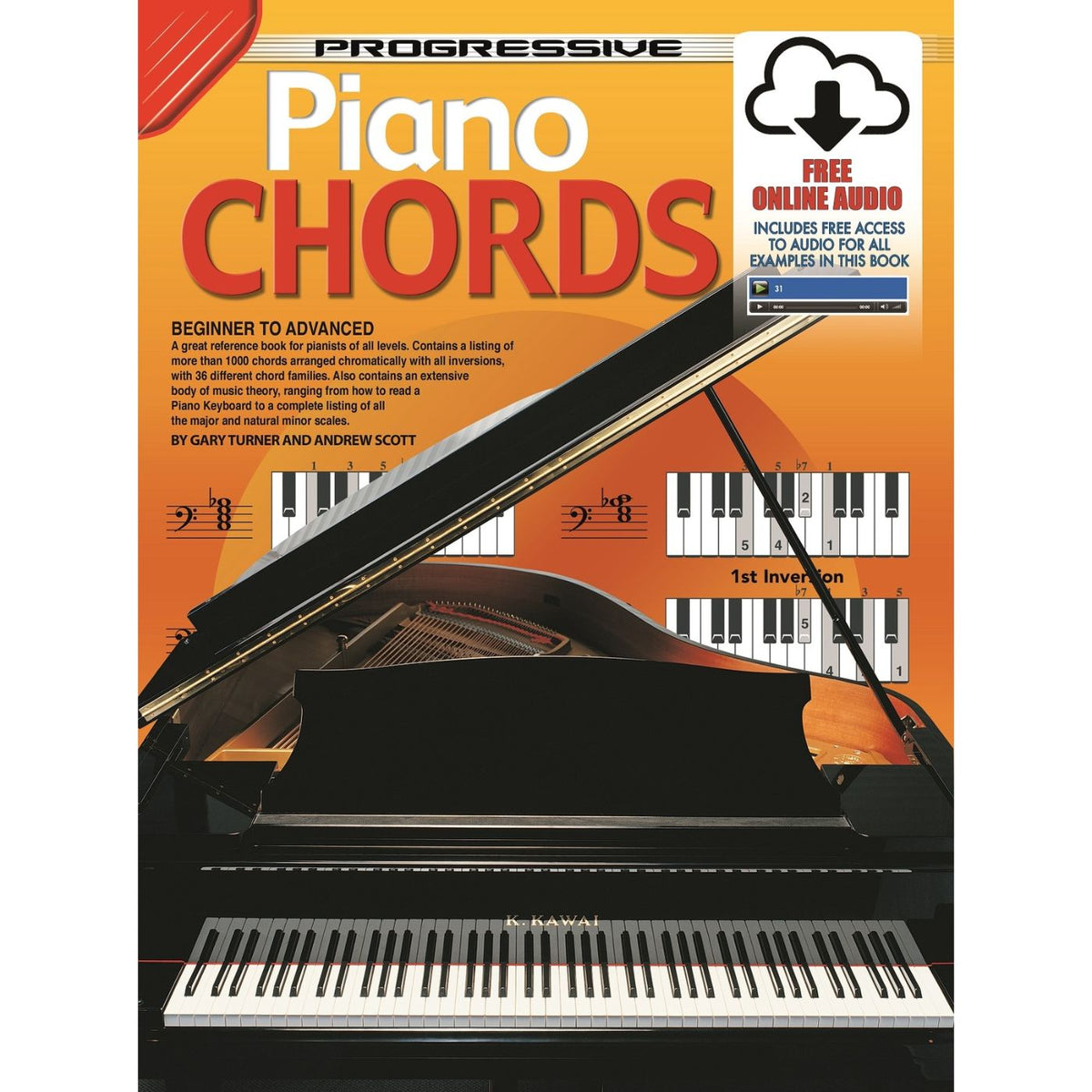 Progressive Piano Chords Book/Online Audio-Progressive-Infinite Music