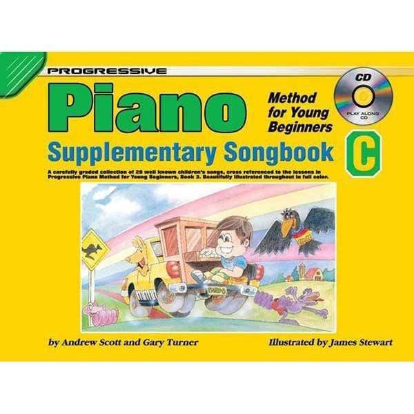 Progressive Piano Method for Young Beginners Supplementary Songbook C Book/CD-Progressive-Infinite Music