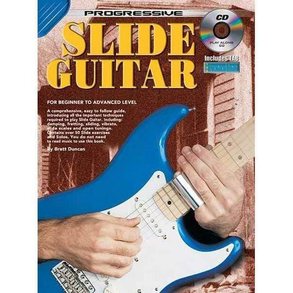 Progressive Slide Guitar Technique Book with CD-Koala-Infinite Music