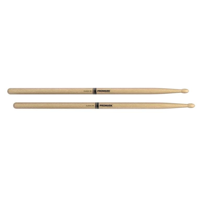 Promark Classic 5B Hickory Wood Tip Drum Sticks-Promark-Infinite Music