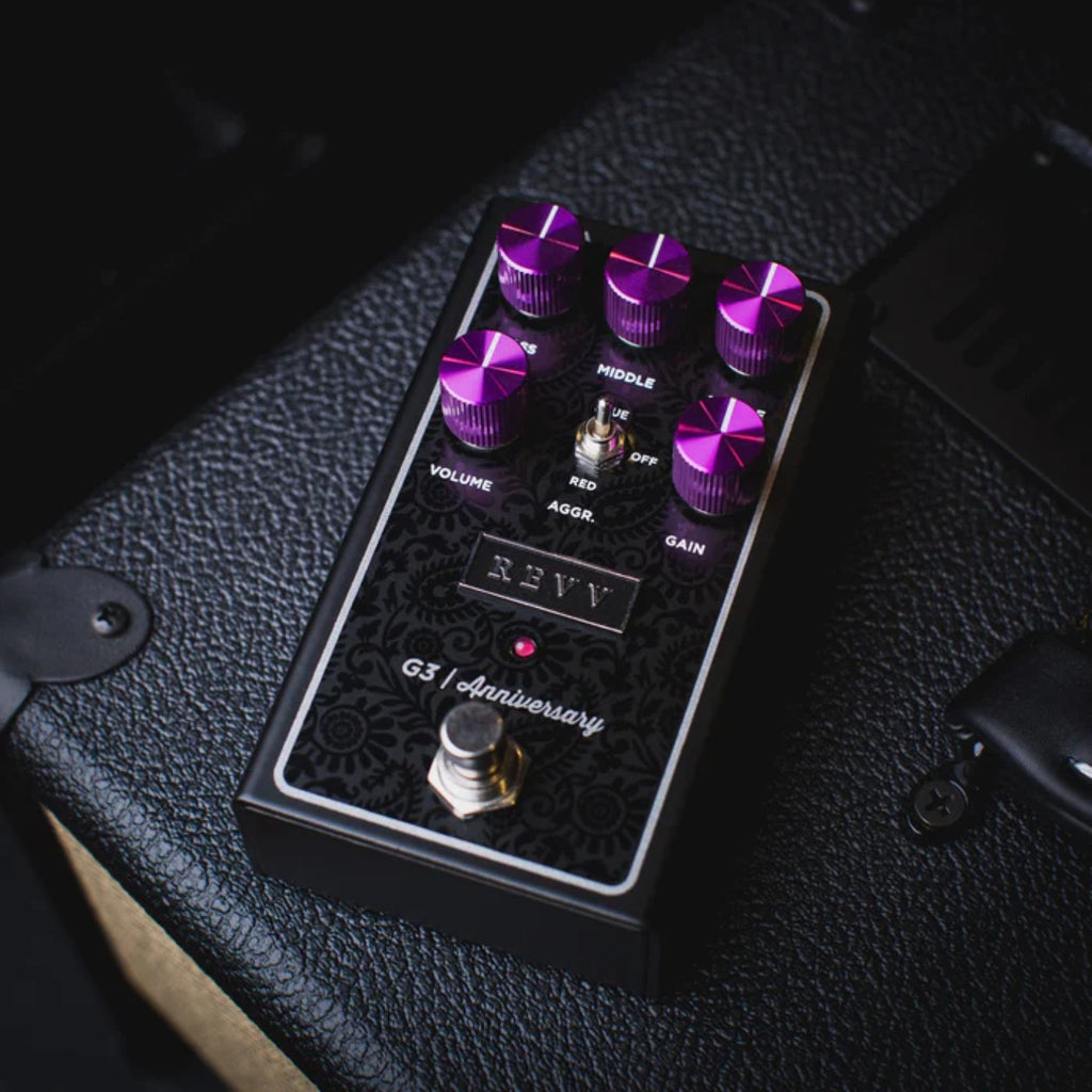 REVV Amplification G3 Purple Distortion 5th Anniversary Edition ( New Version 2 Circuit)-REVV Amplification-Infinite Music