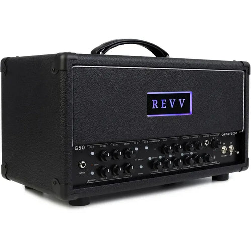 REVV Amplification G50 - 3 Channel 50 Watt Valve Guitar Head-REVV Amplification-Infinite Music