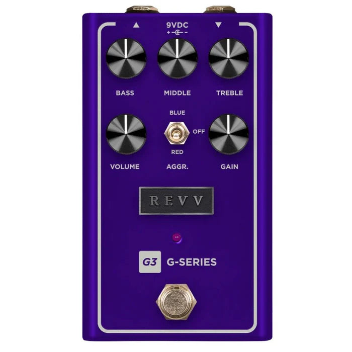 REVV - G3 V2 - Distortion Pedal Purple Amp Channel in a Box-REVV Amplification-Infinite Music