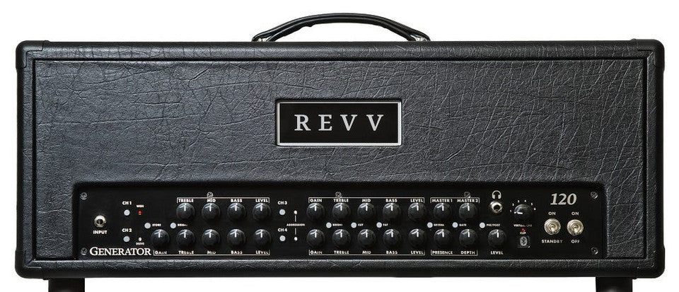 REVV GENERATOR 120-MK3 ALL TUBE GUITAR AMP HEAD w/ Two Notes Embedded (Limited Stock at this price!)-REVV Amplification-Infinite Music