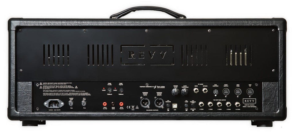 REVV GENERATOR 120-MK3 ALL TUBE GUITAR AMP HEAD w/ Two Notes Embedded (Limited Stock at this price!)-REVV Amplification-Infinite Music