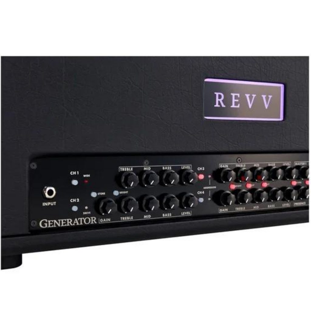 REVV GENERATOR 120-MK3 ALL TUBE GUITAR AMP HEAD w/ Two Notes Embedded (Limited Stock at this price!)-REVV Amplification-Infinite Music