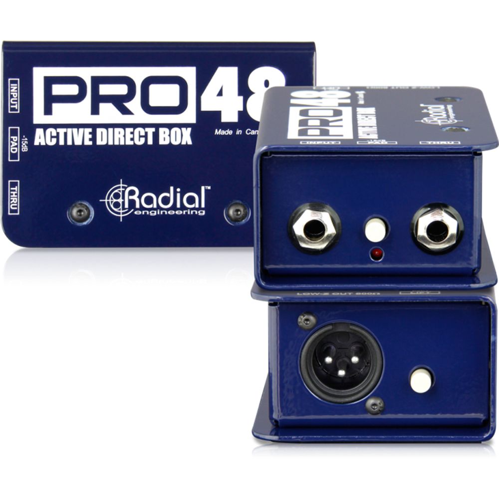 Radial PRO48 Active Direct DI Box-Radial Engineering-Infinite Music