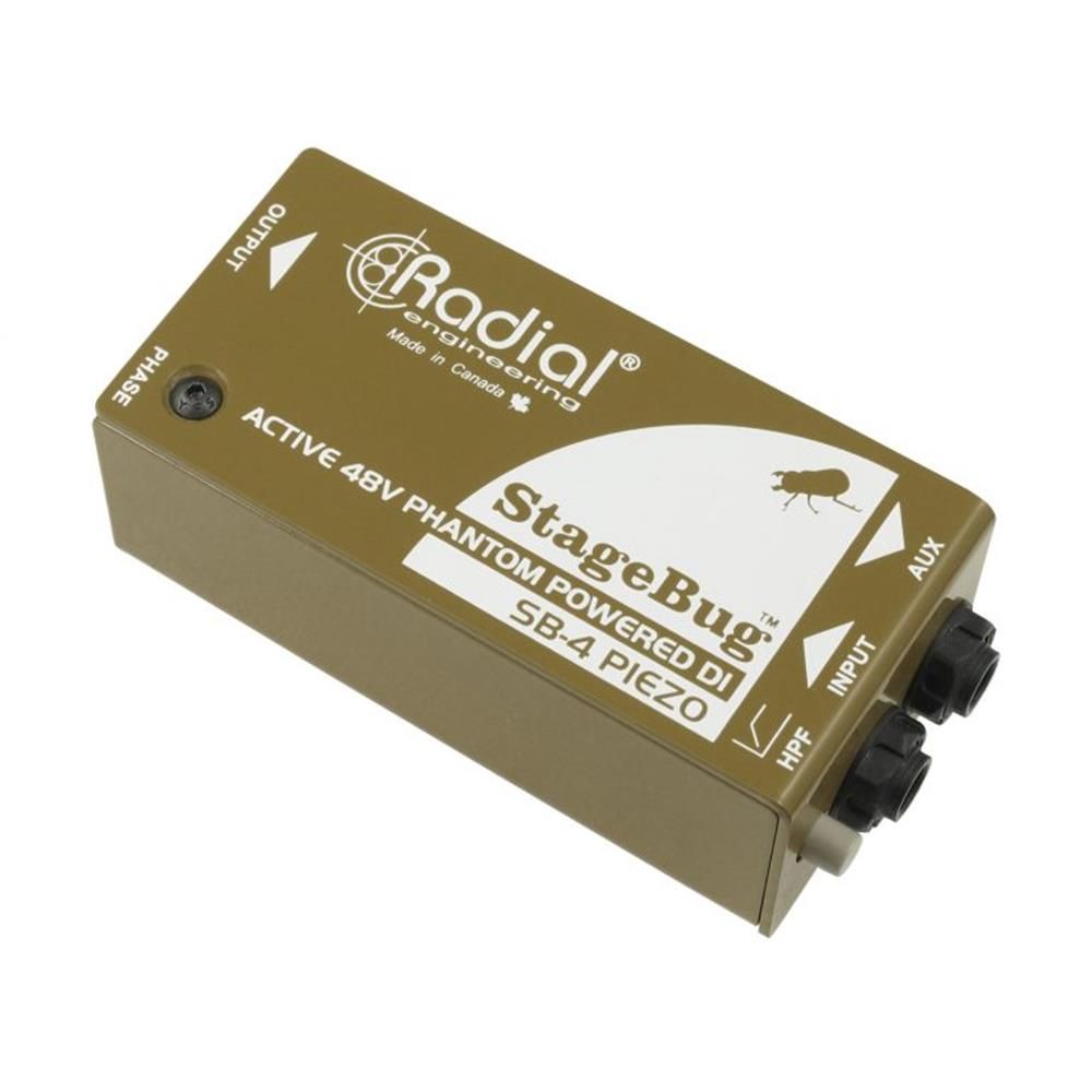 Radial SB-4 Stage Bug Active Piezo Di-Radial Engineering-Infinite Music