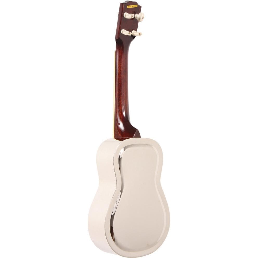Recording King RU-998 Metal Resonator Ukulele Nickel/Silver-Recording King-Infinite Music
