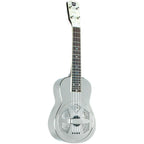 Recording King RU-998 Metal Resonator Ukulele Nickel/Silver-Recording King-Infinite Music