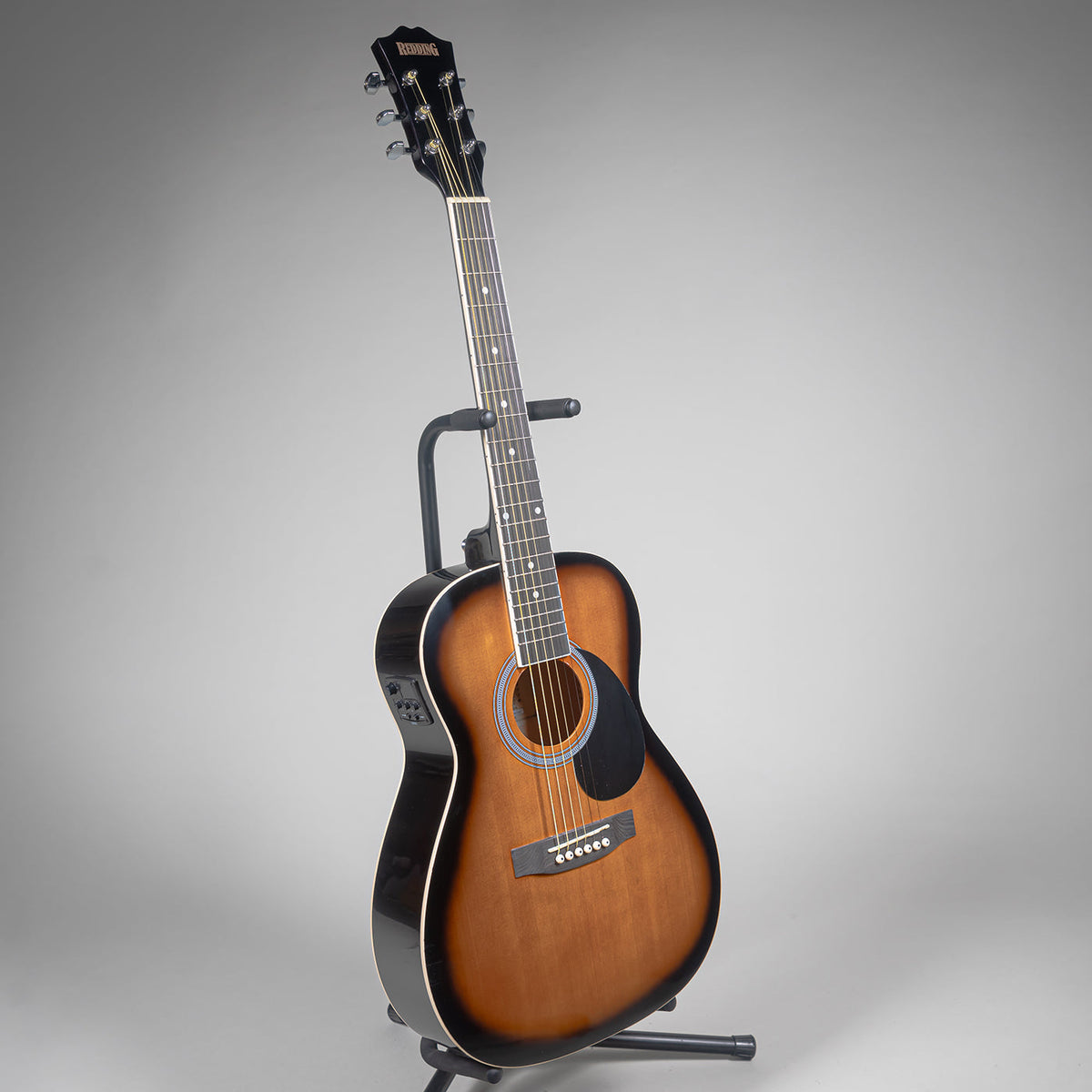 Redding 3/4 Acoustic Electric Guitar - Tobacco Sunburst-Redding-Infinite Music
