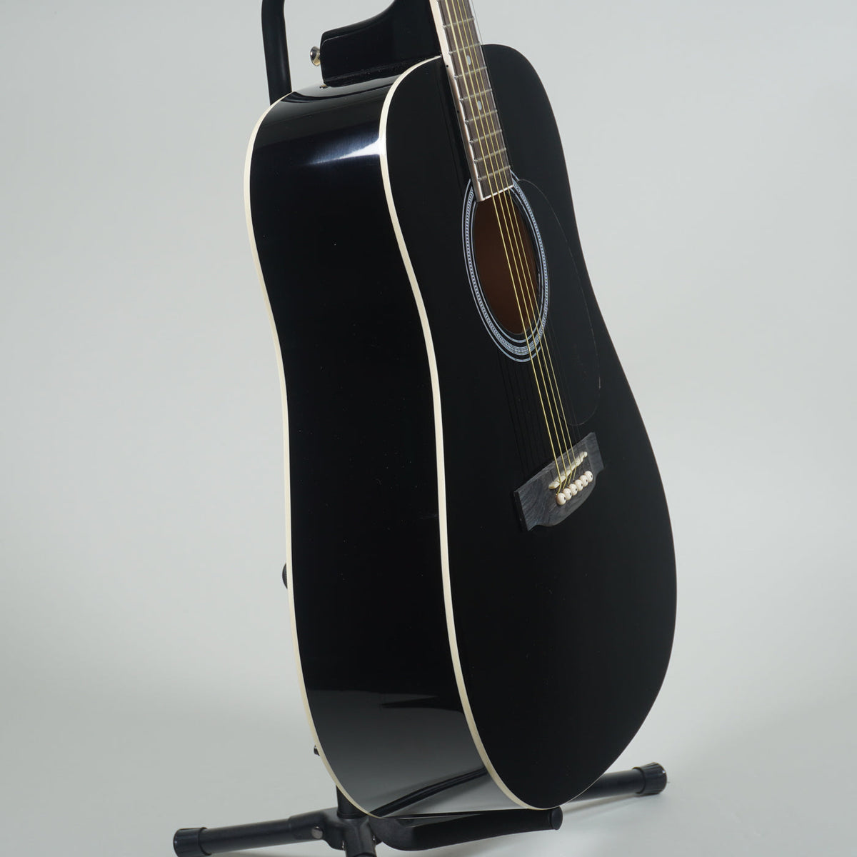 Redding Dreadnought Guitar - Gloss Black-Redding-Infinite Music