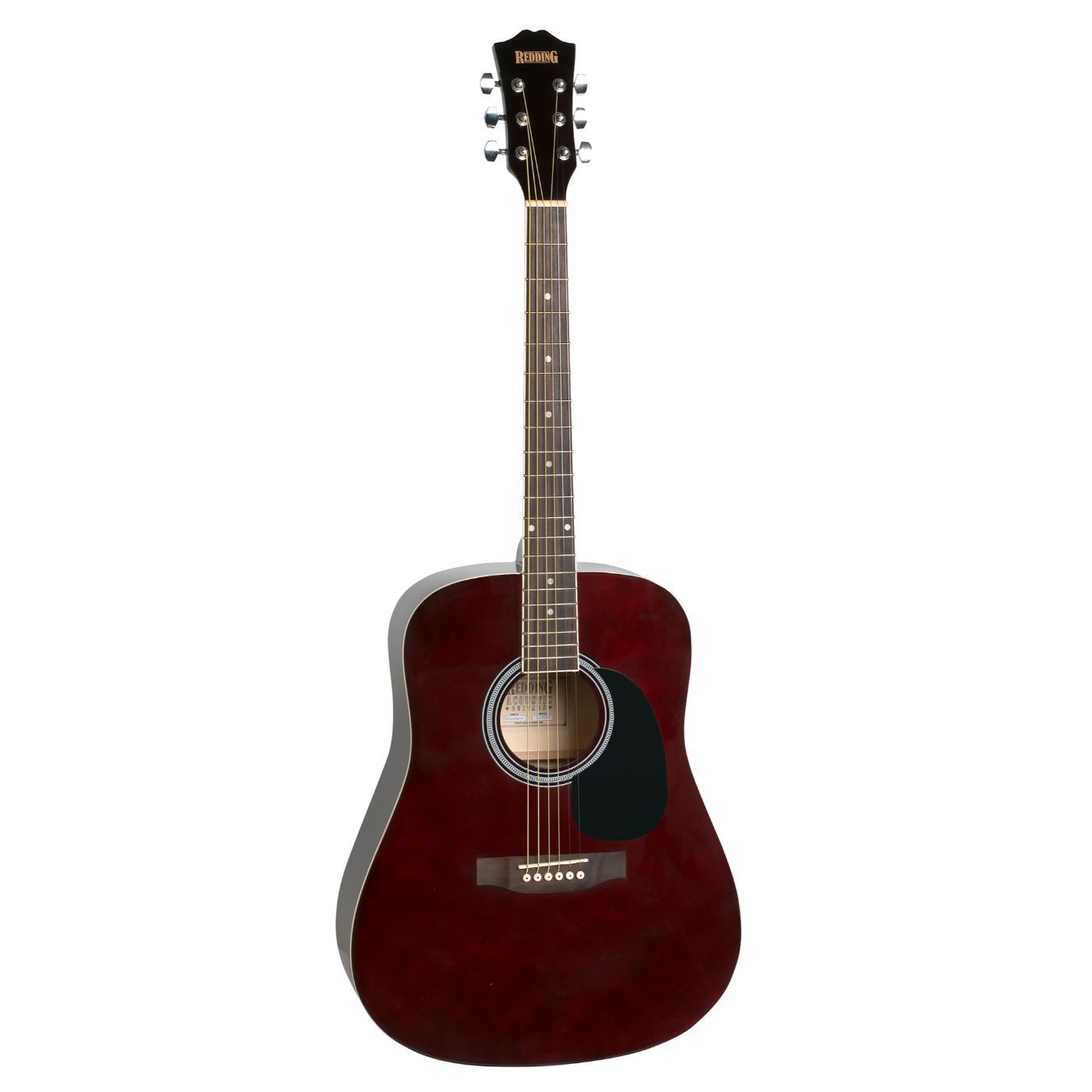 Redding Dreadnought Guitar - Transparent Wine Red-Redding-Infinite Music