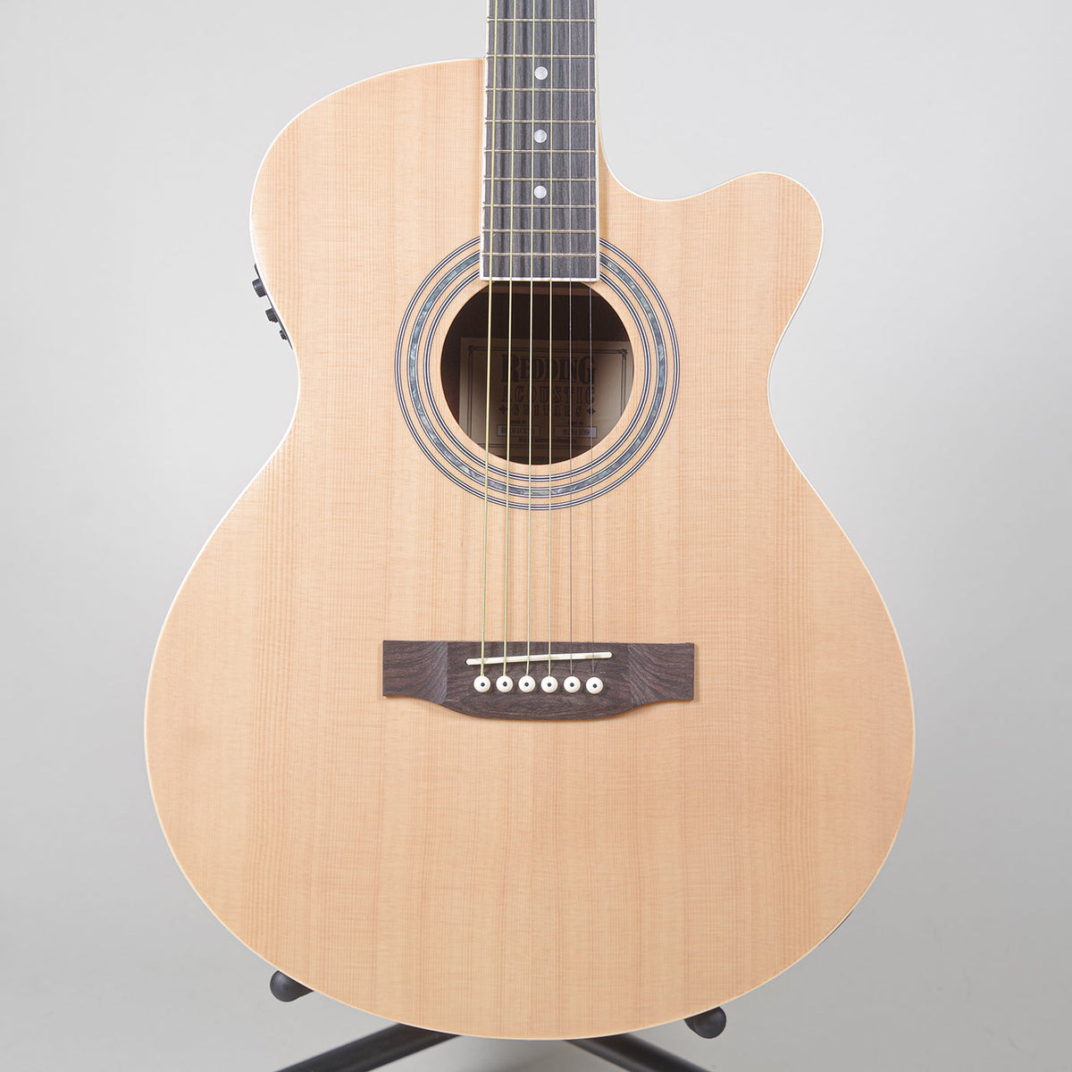 Redding Grand Concert Acoustic Electric Guitar - Natural-Redding-Infinite Music