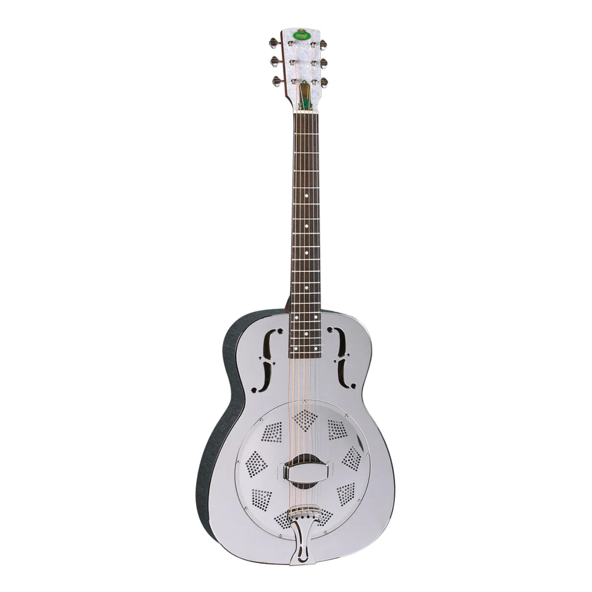 Regal RC-2 Metal Body Duolian Guitar Nickel-Plated Brass-Regal-Infinite Music