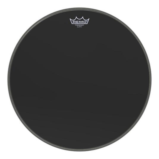 Remo 18" Powerstroke P3 Ebony Bass Drum Head-Remo-Infinite Music