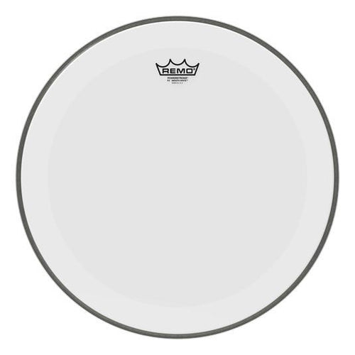 Remo 18" Powerstroke P3 Smooth White No Stripe Bass Drum Head-Remo-Infinite Music