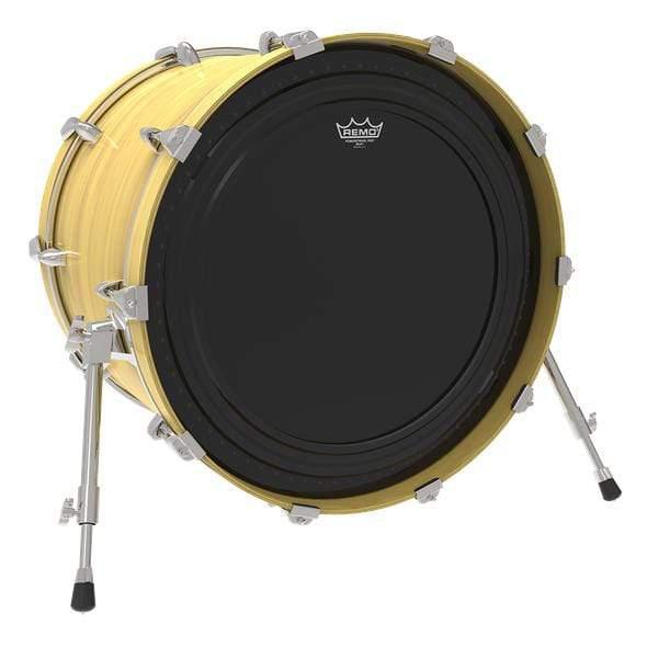 Remo 20" Powerstroke Pro Ebony Drum Head-Remo-Infinite Music